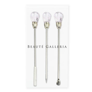 3 Pieces Nail Art Stirring Rod
