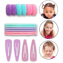 Load image into Gallery viewer, 16 Pieces Toddlers Kids Hair Accessories with Pouch