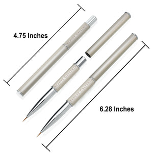 1 Piece Kolinsky Sable Acrylic Nail Art Liner Striping Brush