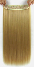 Load image into Gallery viewer, 22 Inches Straight Half Head Clip In Synthetic Hair Extensions