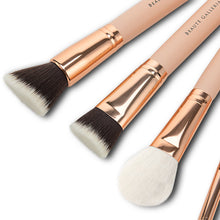 Load image into Gallery viewer, 9 Pieces Makeup Brush Set, Vegan Cruelty-Free Synthetic Bristles