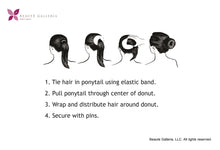Load image into Gallery viewer, Hair Donut Bun Maker (Brown Color)