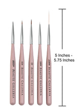 Load image into Gallery viewer, 5 Pieces Nail Art Liners and Striping Brushes Set