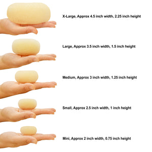 Hair Donut Bun Maker (Beige Color)