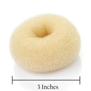 Hair Donut Bun Maker (Beige Color)