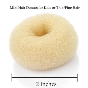 Hair Donut Bun Maker (Beige Color)