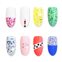 Load image into Gallery viewer, 12 Colors Nail Art Hexagon Glitters