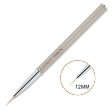 Load image into Gallery viewer, 1 Piece Kolinsky Sable Acrylic Nail Art Liner Striping Brush