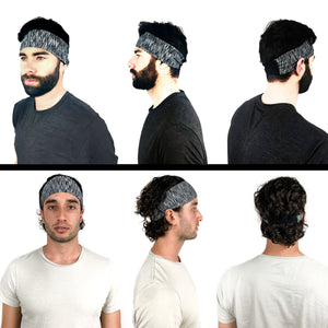 3 Pieces Men Elastic Stretchy Sport Athletic Fitness Headbands