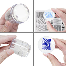 Load image into Gallery viewer, Nail Art Stamper and Scraper Bundle Set Nail Stamping Tool, 4 Pieces