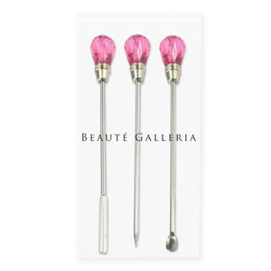3 Pieces Nail Art Stirring Rod
