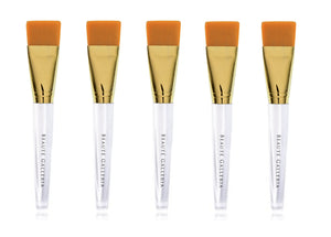 Facial Mask Brush Tool (Silicone Brush or Synthetic Nylon Bristles Brush)